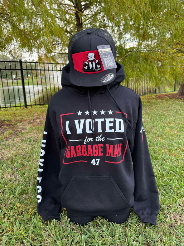 I Voted for the Garbage Man Hoodie