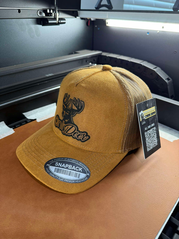 Only Deer Suede Mesh Snapback