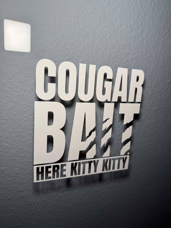 Cougar Bait Sticker Decal