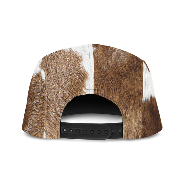 5 Panel Hat Cowhide