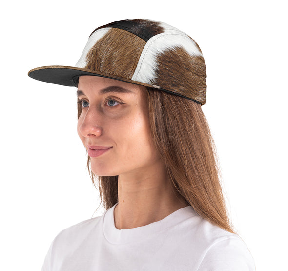 5 Panel Hat Cowhide