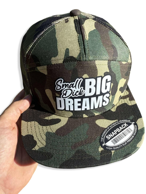 Big Dreams 7 Panel Snapback