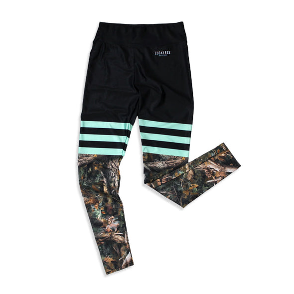 HD Camo Sporty High Waist Leggings | Blue