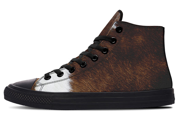 Cowhide High Top