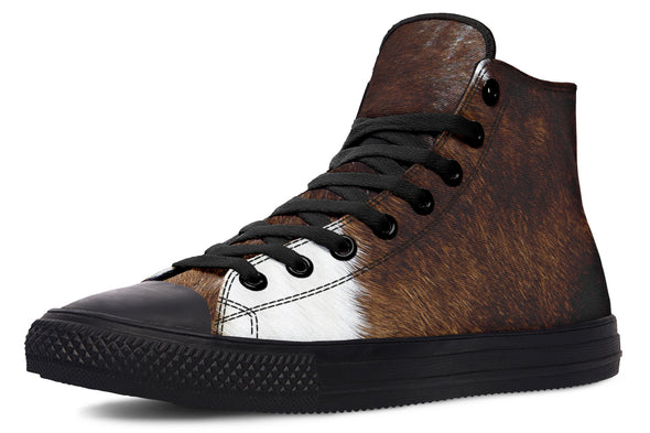 Cowhide High Top