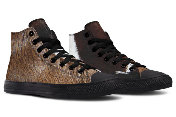 Cowhide High Top