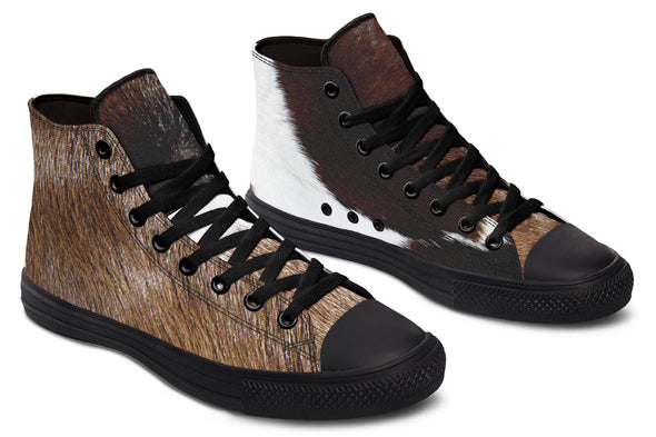 Cowhide High Top