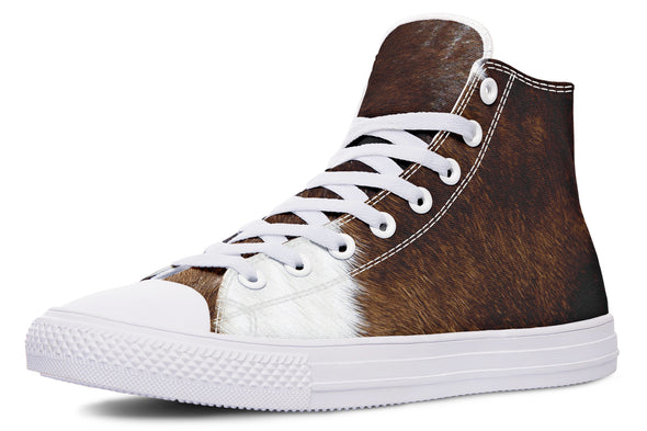 Cowhide High Top