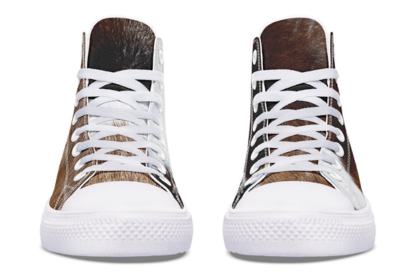 Cowhide High Top