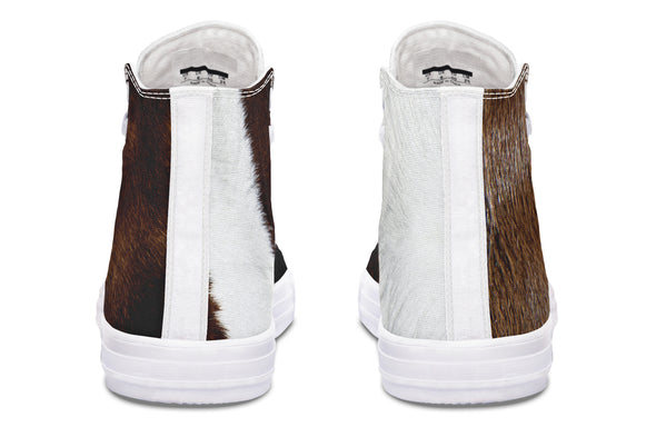 Cowhide High Top