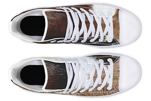 Cowhide High Top