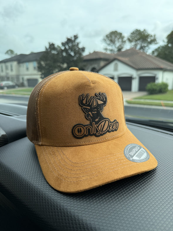 Only Deer Suede Mesh Snapback