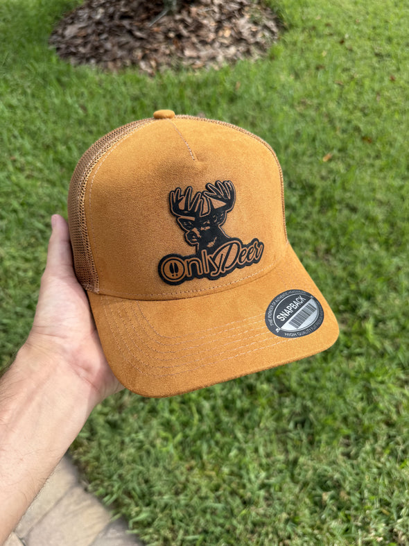 Only Deer Suede Mesh Snapback