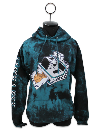 Snapshot Hoodie Black / Teal