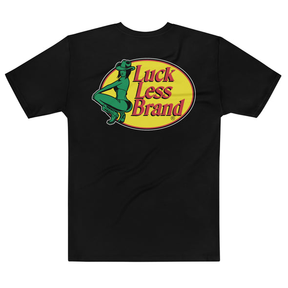 LUCK LESS BRAND | Premium Tee Black