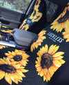 Sunflower Seat Airbag Compatible Seat Covers (Set of 2) - Luckless Outfitters - Country - Apparel - Music - Clothing - Redneck - Girl - Women - www.lucklessclothing.com - Matt - Ford Parody - Concert - She Wants the D - Lets Get Dirty - Mud Run - Mudding - 