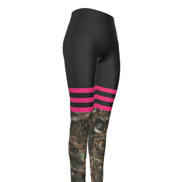 HD Camo Sporty High Waist Leggings | Pink