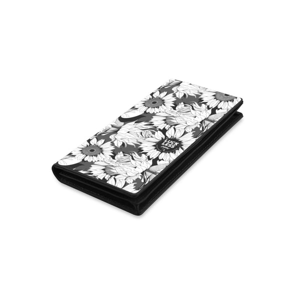 Monochrome Sunflower Women's Wallet