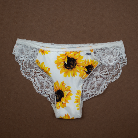 Sunflower Lace Back Panties