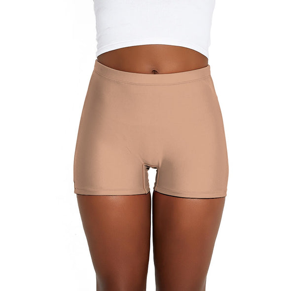 Women's High Fitness Shorts - Longhorn Dark Salmon